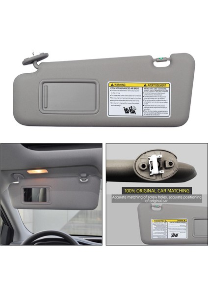 Toyota Highlander Için Araba Güneş Vizörü 2008 2011 2008-2013 74320-48500-B0 (Yurt Dışından)