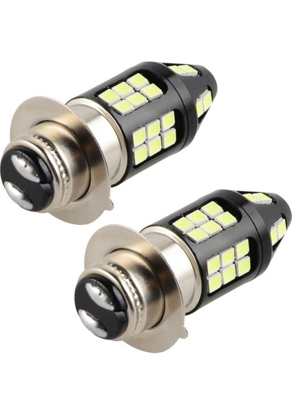 100W H6M LED Motosiklet Far Moto Ön Ampul Lamba Işığı 6500K (Yurt Dışından)