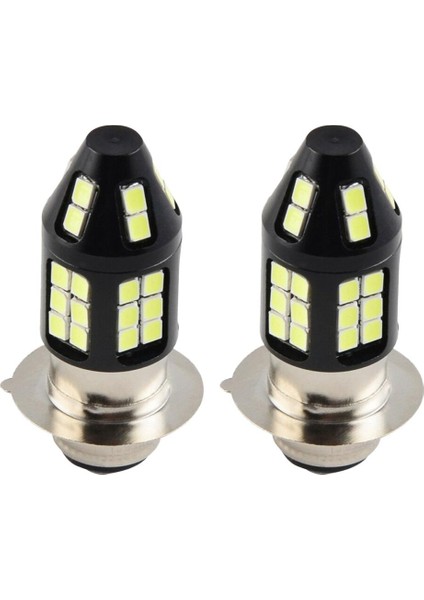 100W H6M LED Motosiklet Far Moto Ön Ampul Lamba Işığı 6500K (Yurt Dışından)
