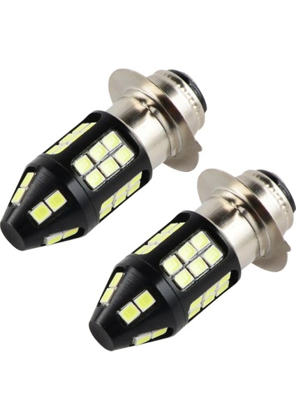 100W H6M LED Motosiklet Far Moto Ön Ampul Lamba Işığı 6500K (Yurt Dışından)