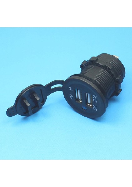 2.1A Mini Araba Şarj Cihazı USB Araba Şarj Cihazı Adaptörü 2 Bağlantı Noktası USB Araç Şarj Cihazı Hızlı (Yurt Dışından) fiyatları