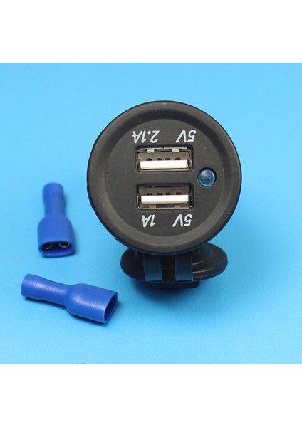 2.1A Mini Araba Şarj Cihazı USB Araba Şarj Cihazı Adaptörü 2 Bağlantı Noktası USB Araç Şarj Cihazı Hızlı (Yurt Dışından) indirimleri