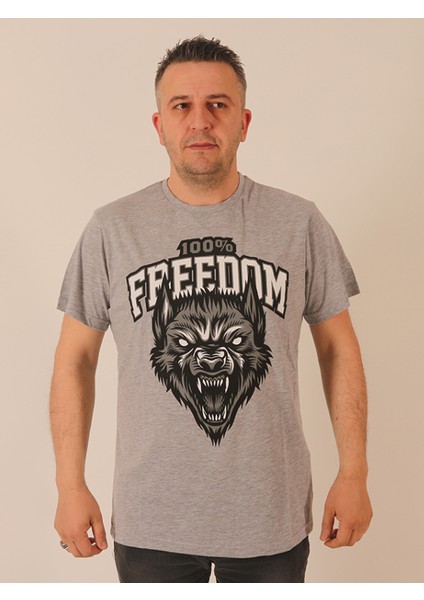 Unisex Kısa Kol T-Shirt Freedom