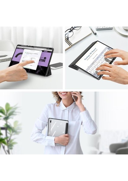 Polham Samsung Galaxy Tab S7 (T870-T875-T876B) Tablet Kılıfı,kalem Yerli Standlı Manyetik Uyku Modlu indirimleri