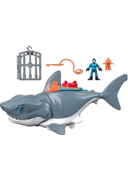 GKG77 Imaginext - Çılgın Köpekbalığı Oyun Seti
