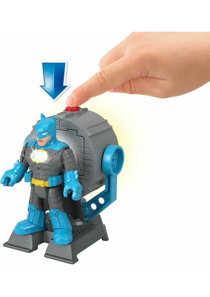 Melek Store  HFD47 Imaginext, Bat-Tech Bat-Signal Figür Seti, Dc Super Friends