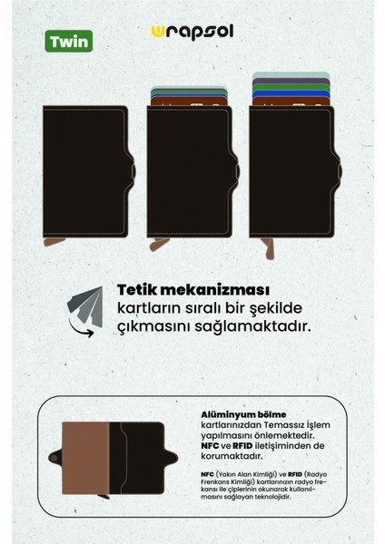 Twın Cüzdan Laci Karbon