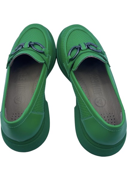 Kadın Loafer Yeşil Ayakkabı fiyatları