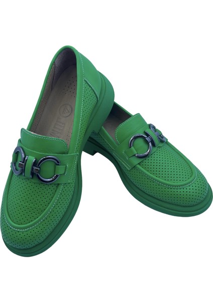 Kadın Loafer Yeşil Ayakkabı fırsatları