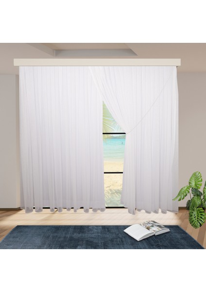 Foldet Gerçek Kalın Kırışmayan Keten Etekleri Kurşunlu 1-3 Sık Pile Kruvaze Tül Perde fiyatları