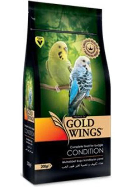 Gold Wings Premium Muhabbbet Kondisyon Yemi 200 gr