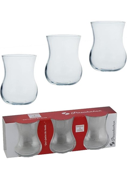 6 Lı Paşabahçe 42801 Semaver Çay Bardak 285 cc