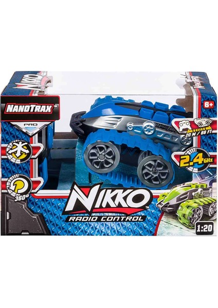 1:20 Nikko Rc Nanotrax Uzaktan Kumandalı Araba 01801 Mavi