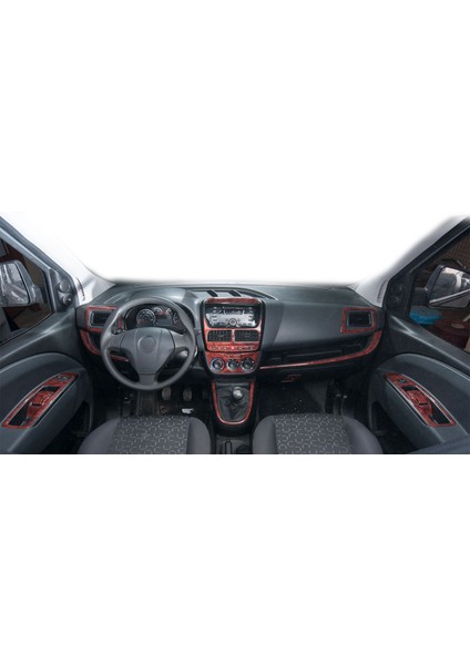 Meriç® Fiat Doblo Ön Torpido Kaplama Maun 27 Parça 2009-2015 fiyatları