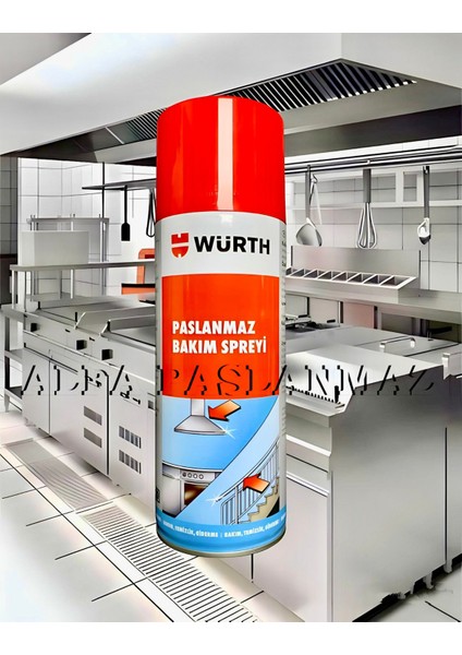 Alfa Paslanmaz Würth Germany Paslanmaz Bakım Spreyi