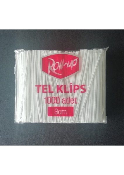 9 cm Tek Klips 1000'li 50 Paket