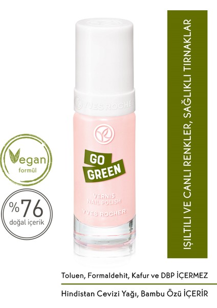 Go Green Oje -02. İnci Pembesi - 5 ml-81380