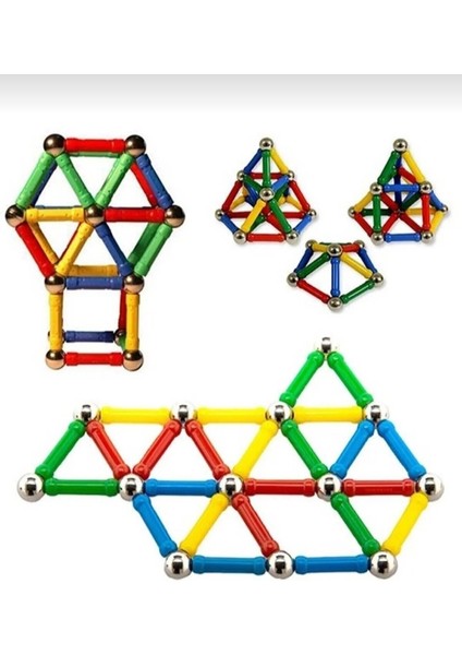 37 Parça Manyetik LEGO modelleri