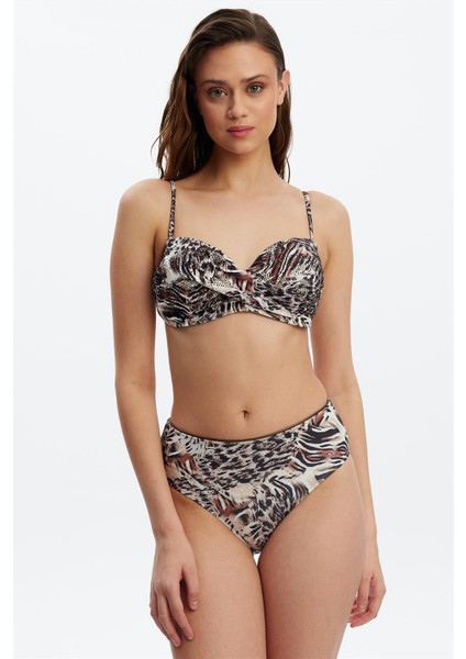 Boş Kaplı Straplez Bikini Takım - B1663