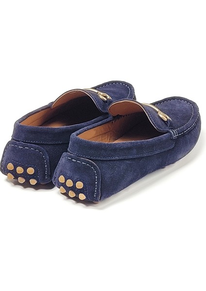Erkek Oxford/ayakkabı TZ-13804 John May 46 Navy Blue Süet fırsatları