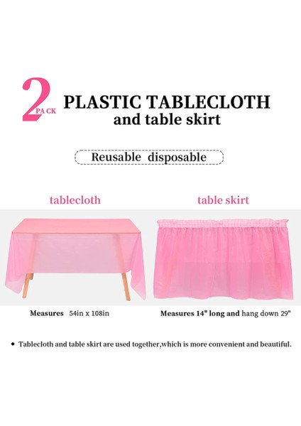 Tek Kullanımlık Etek Masa Örtüsü (Yurt Dışından) indirimleri