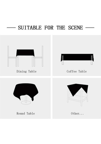 Bahçe Izgara Masa Örtüsü (Kahverengi, 140*220CM) (Yurt Dışından) indirimleri