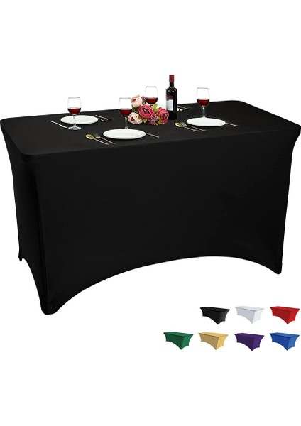 4ft Streç Ziyafet Masa Örtüsü (Yurt Dışından)