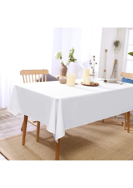 140X180CM Su Geçirmez Masa Örtüsü (Beyaz) (Yurt Dışından) fiyatları