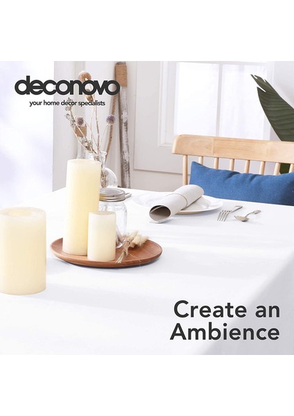 140X180CM Su Geçirmez Masa Örtüsü (Beyaz) (Yurt Dışından) modelleri