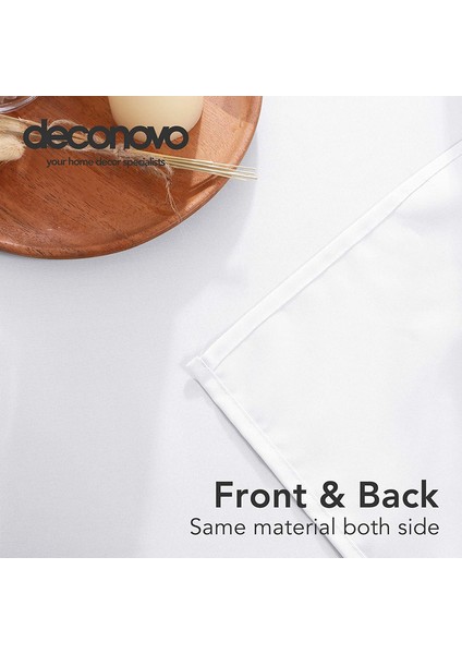 140X180CM Su Geçirmez Masa Örtüsü (Beyaz) (Yurt Dışından) fırsatları