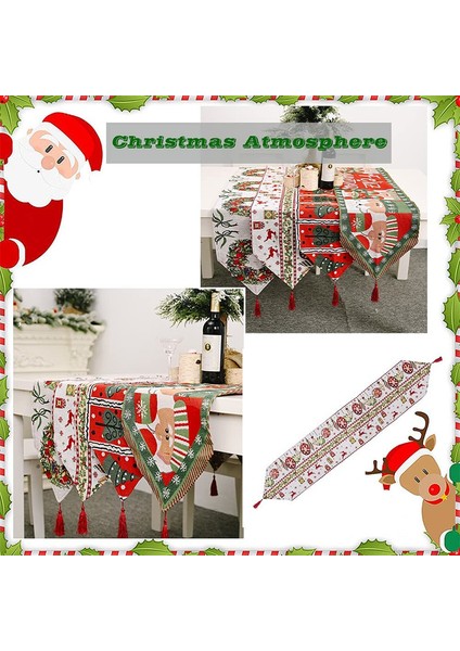 Noel Ren Geyiği Top ile Masa Örtüsü (Yurt Dışından) fiyatları