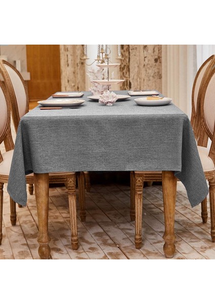 Keten Dikdörtgen Masa Örtüsü Su Geçirmez (Yurt Dışından) fiyatları