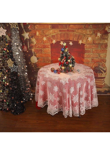 Pamuk Prenses Yuvarlak Masa Sanatı. Dantel Masa Örtüsü (Yurt Dışından) modelleri