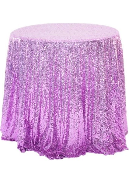 Yuvarlak Pullu Masa Örtüsü (Yurt Dışından)