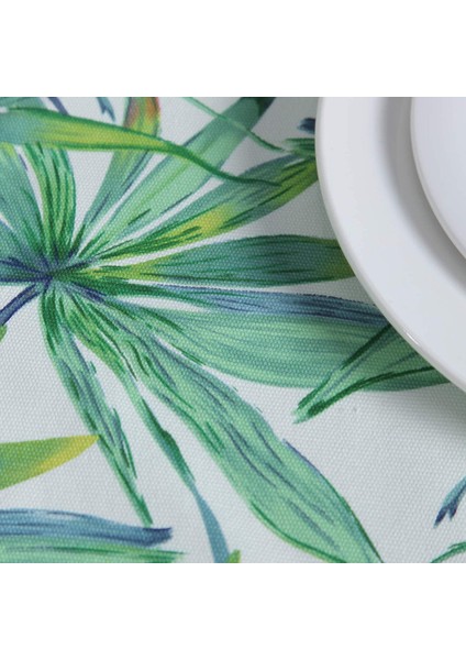 Bambu Yapraklı Masa Örtüsü Deseni (Yurt Dışından) modelleri