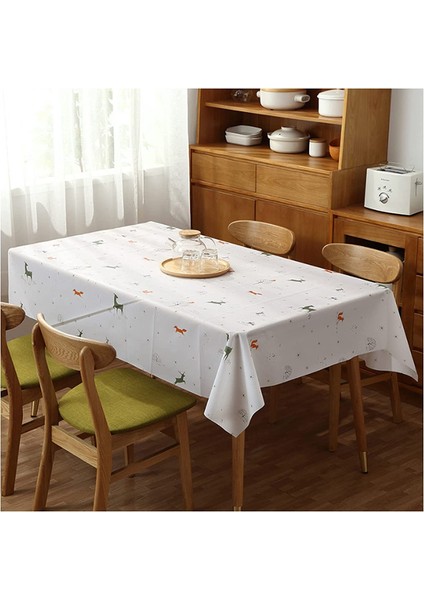 Leke Tutmaz Hayvan Noel Masa Örtüsü (Yurt Dışından)