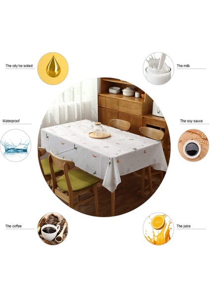 Leke Tutmaz Hayvan Noel Masa Örtüsü (Yurt Dışından) fiyatları