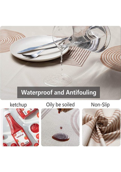 Iskandinav Ta M Pvc Su Geçirmez Masa Örtüsü (Yurt Dışından) modelleri