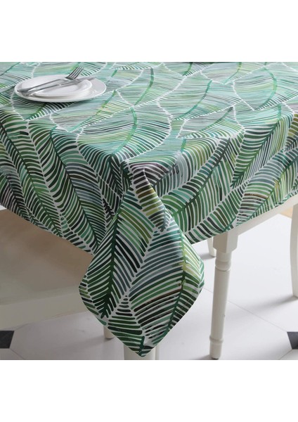 Muz Yaprağı Masa Örtüsü Deseni (Yurt Dışından)