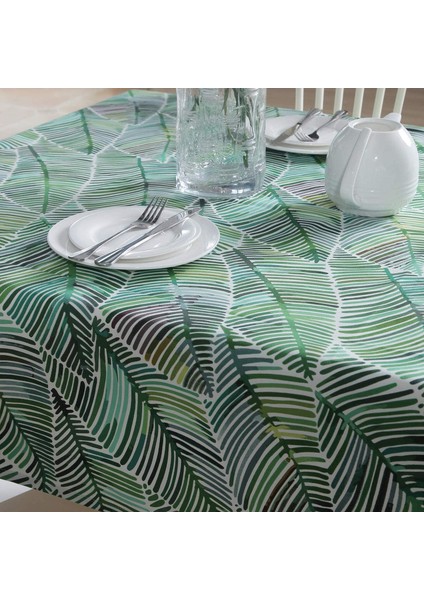 Muz Yaprağı Masa Örtüsü Deseni (Yurt Dışından) modelleri