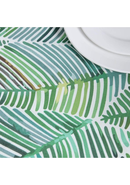 Muz Yaprağı Masa Örtüsü Deseni (Yurt Dışından) fırsatları