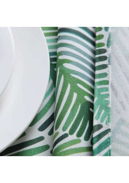 Muz Yaprağı Masa Örtüsü Deseni (Yurt Dışından) indirimleri