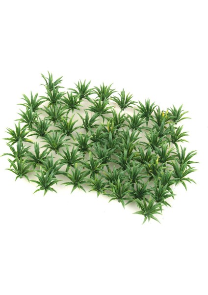 50 Adet Model Tren Demiryolu Manzarası 3.5 cm Yeşil Bush Çalı 1: 100-1: 200 Ho N Z (Yurt Dışından)