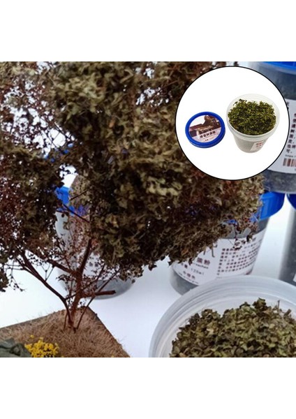Reçine 23G Minyatürler Demiryolu Manzarası Yapımı Için Yeşillik Malzemesi (Yurt Dışından)