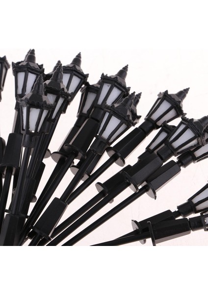 Model Park Manzara Dekorasyonları Için 20 Pc LED Street Light Lappost Ho Ölçeği (Yurt Dışından) fırsatları