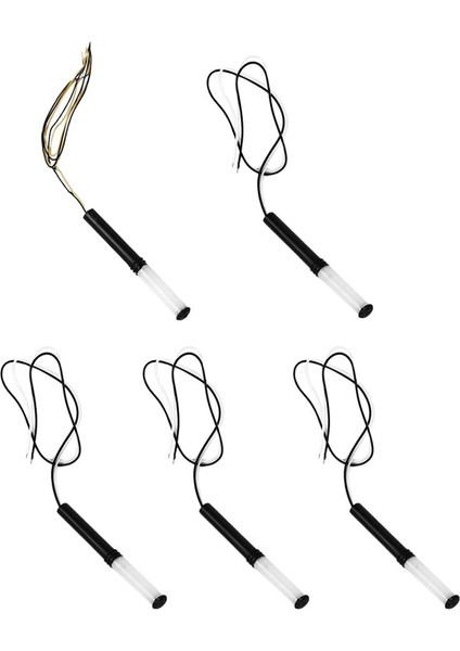 5 Adet Model Demiryolu Lambası Post 3V LED Sokak Işıkları 1: 150 Model 2PJ00003-3 (Yurt Dışından)
