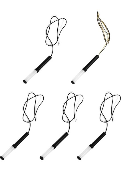 5 Adet Model Demiryolu Lambası Post 3V LED Sokak Işıkları 1: 150 Model 2PJ00003-3 (Yurt Dışından)