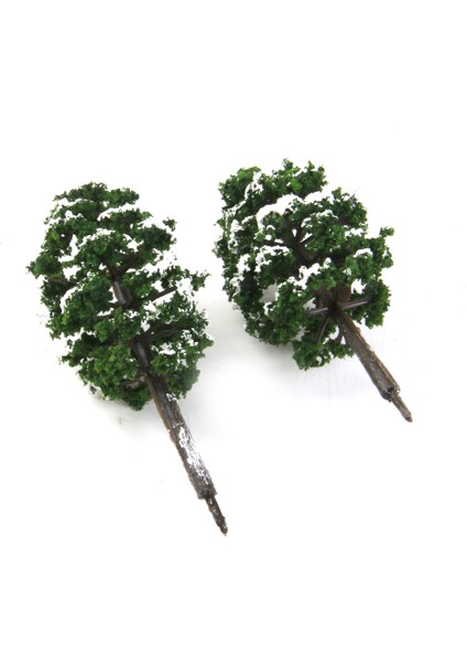 20X Derin Yeşil Model Ağaçlar Tren Demiryolu Diorama Kar Manzarası 1: 150 N Ölçek (Yurt Dışından)