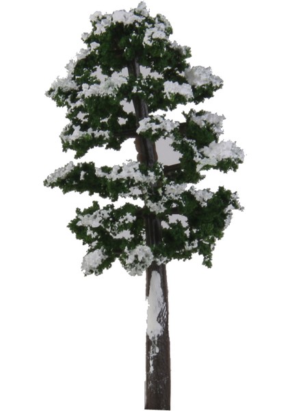 20X Derin Yeşil Model Ağaçlar Tren Demiryolu Diorama Kar Manzarası 1: 150 N Ölçek (Yurt Dışından)