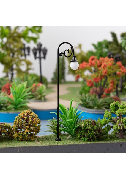 3V 1:87 Ho Ölçekli Model Sokak Lights Retro Lmppost Bahçe Mikro Peyzaj (Yurt Dışından)
